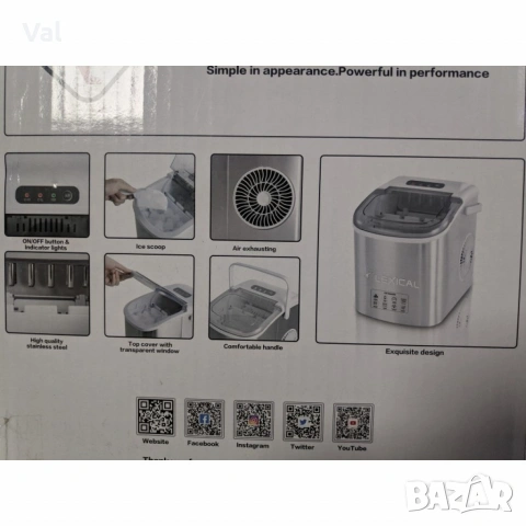 Ледогенератор за ледени кубчета, снимка 3 - Други - 54274104