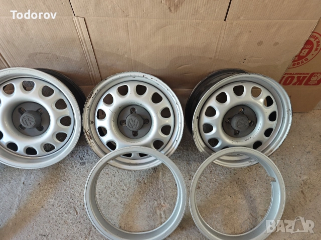 Джанти Vw Фолксваген 15 цола, снимка 3 - Гуми и джанти - 54309130
