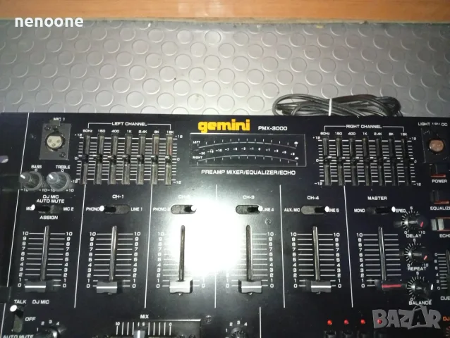Gemini pmx 3000 mixer , снимка 7 - Аудиосистеми - 55991323