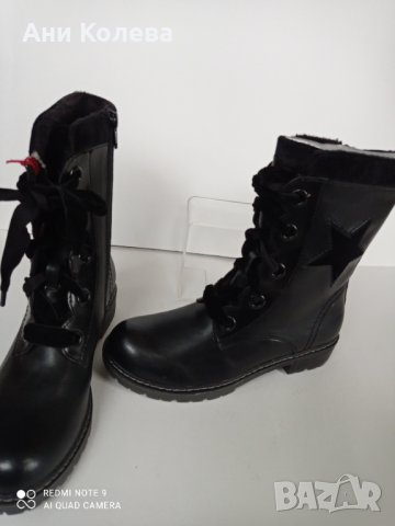 Нови немски боти, s.Oliver, черни 36, 39, 41 номер, снимка 4 - Дамски апрески - 35039049