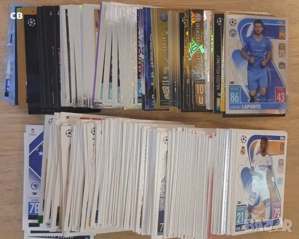 Лот 300 карти Match Attax Topps