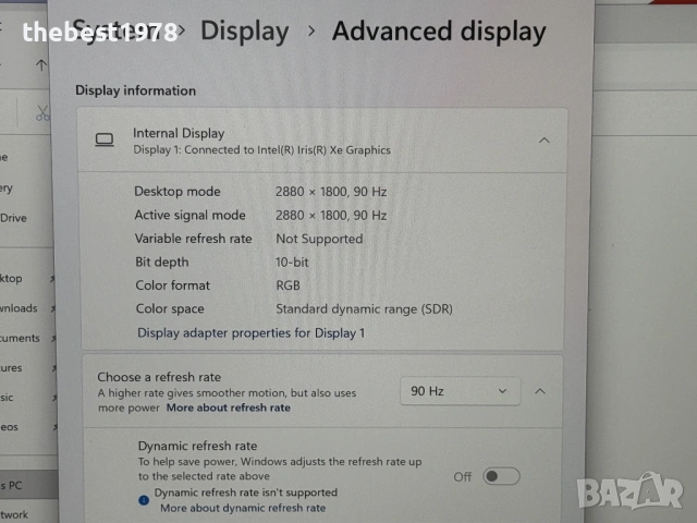 2.8k 90Hz Yoga 7 Slim Pro`Core i7-1260P/16GB DDR5/512GB SSD/Бат 10ч, снимка 9 - Лаптопи за работа - 53377604