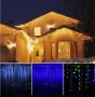 LED Коледна Украса за къщи външно вътрешно: Завеси/висулки/фиг/макруч, снимка 6