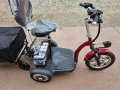 Ново!!!!Електрическа триколка с ремарке и задно предаване H-1 48V/12ah 1000W, снимка 9