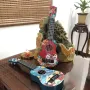Младежка карикатурна китара укулеле за деца,43,5x14,5 см.,4 струни, снимка 3