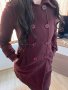 Палто цвят бордо, Radeks, размер М, снимка 3