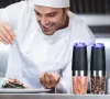 Автоматична мелачка за сол и пипер от неръждаема стомана, снимка 3