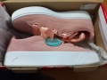 Нови дамски сникърси Puma Vikky Stacked Ribbon S, велур, цвят праскова, снимка 3