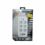 Разклонител Digital One SP00986, 220V, 6 гнезда, 4 USB порта + 2xType C, f019, Бял, 1.5м, 2500W, снимка 5