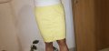 Лятна свежа жълта пола, снимка 1 - Поли - 33539784