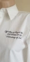 Off White Cotton Dress Italy Womens Size 40 / М НОВО! ОРИГИНАЛ! Дамска Рокля!, снимка 1