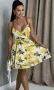 Летни рокли с лимони, снимка 1
