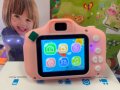 Дигитален Детски фотоапарат / Розов Детски Фотоапарат с Игри, снимка 1