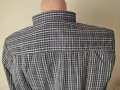 Продавам НОВА мъжка риза на каре с дълъг ръкав , снимка 4