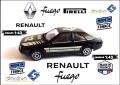 RENAULT FUEGO PIRELLI Solido Made in France 1:43, снимка 1