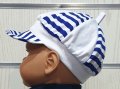 Нова детска моряшка шапка с козирка, от 6 месеца до 8 години, снимка 1 - Шапки, шалове и ръкавици - 29976131