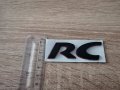 Peugeot РС Пежо RC черна емблема надпис, снимка 3