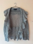 Плетена жилетка с къдрички L размер на марката KappAhl , снимка 1
