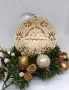 Дървена коледна декорация за елха, снимка 6