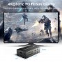 4-портов HDMI KVM превключвател, 4 компютъра с един монитор, 4K@60Hz, 4 в 1 KVM, мишка, клавиатура, , снимка 5