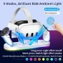 Нова докинг Зарядна станция Meta Quest 3 3S за headset и 2 контролера, снимка 2