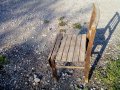 Старо ,автентично ,малко дървено столче ., снимка 4