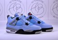 Nike Jordan Retro 4 UniversityBlue, Off-White, Fire Red, Metallic Red, снимка 1