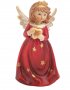 Ангел в червено със сърце, снимка 1 - Романтични подаръци - 31683076