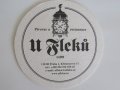  Комплект от 3 подложки за бира от пивоварна U Fleků,Чехия, снимка 7