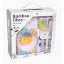 Детски комплект за хранене Bamboo ‎DWSA009B Butterfly 5 броя прибори за хранене Пеперуда, снимка 7