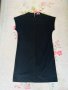 💖Нова, малка, черна рокля на Reserved, размер XS💖, снимка 1 - Рокли - 42675597