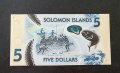 Банкнота. Соломонови острови. 5 долара. 2019 година. Полимер., снимка 4