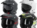 Acerbis jet aria s m l xl каска мото мотор аксербис, снимка 2