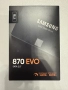 1TB SSD памет, модел Samsung 870 EVO
, снимка 1