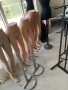 Търговско оборудване: шивашки манекени, пластмасови торсове, крака и метални щундери/стелажи, снимка 2