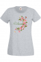 Дамска тениска Лили цветя и пеперуди Имен ден Подарък,Изненада,Празник,Цветница, снимка 4