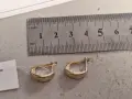 Златни обеци 1,44гр.14к, снимка 3