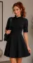 РАЗКОШНА черна рокля с дантела, снимка 1