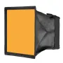 Neewer 15x17 см Сгъваем дифузьор/Мини софтбокс за CN-160/LED светлина (оранжево), снимка 1
