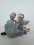 статуетка влюбени-2 цвятя-17см. , снимка 3
