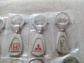 Качественни хром метал ключодържатели на марка автомобил кола джип мотор, снимка 3