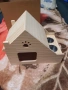 Дървена къщичка за папагали и др птици, снимка 3