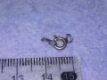 Стара СРЕБЪРНА КАРАБИНКА ЗАКОПЧАЛКА За ГРИВНА ВЕРИЖКА КОЛИЕ СРЕБРО 925 За РЕМОНТ ЧАСТИ 40653, снимка 7