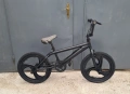 BMX Freestyle велосипед с лети капли (Mag Wheels) – Матово черен, снимка 1