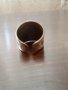 Уникален, старинен прьстен от Тибет от мед, снимка 4