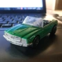 РЯДЪК: БЪЛГАРСКИ Dinky Toys 1978 Mercedes 350 SL (Разград) – Уникално запазена боя!, снимка 1
