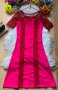 Нова цикламена рокля с дантела, снимка 1 - Рокли - 42810634