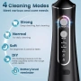 OasiSmile Water Flosser за почистване на зъби: 300 мл безжичен орален иригатор, снимка 2