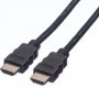 Кабел HDMI M - HDMI M Roline 11.04.5542 Черен, 2м HDMI M to HDMI M High Speed, снимка 2