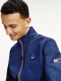 Tommy Hilfiger  Navy Essential Flag Patch Jacket - страхотно мъжко яке Л, снимка 1
